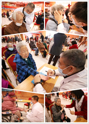 献礼十周年︱燕达医院联合养护中心开展关爱老人健康义诊活动